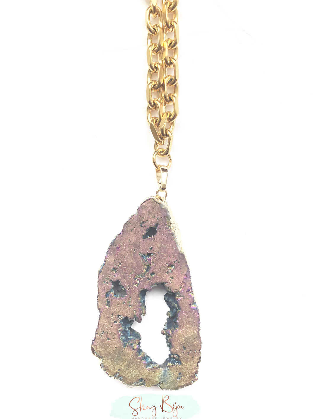 Mystic Druzy Necklace