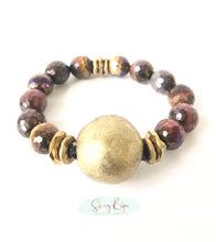 Load image into Gallery viewer, Mystic Tiger&#39;s Eye Bracelet