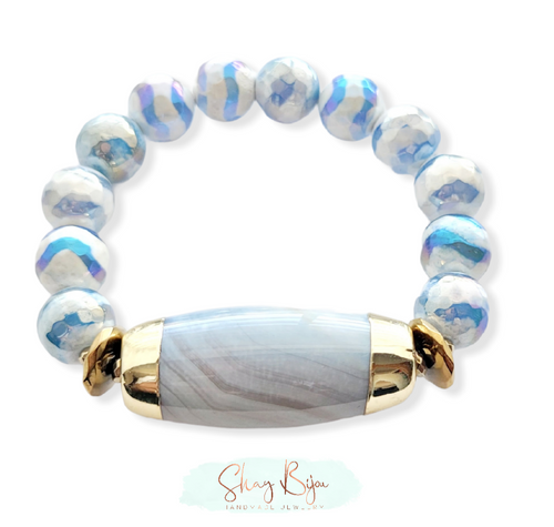 Cotton Candy Blue Bracelet