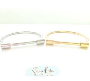 Gold/ Silver Bar Bangle